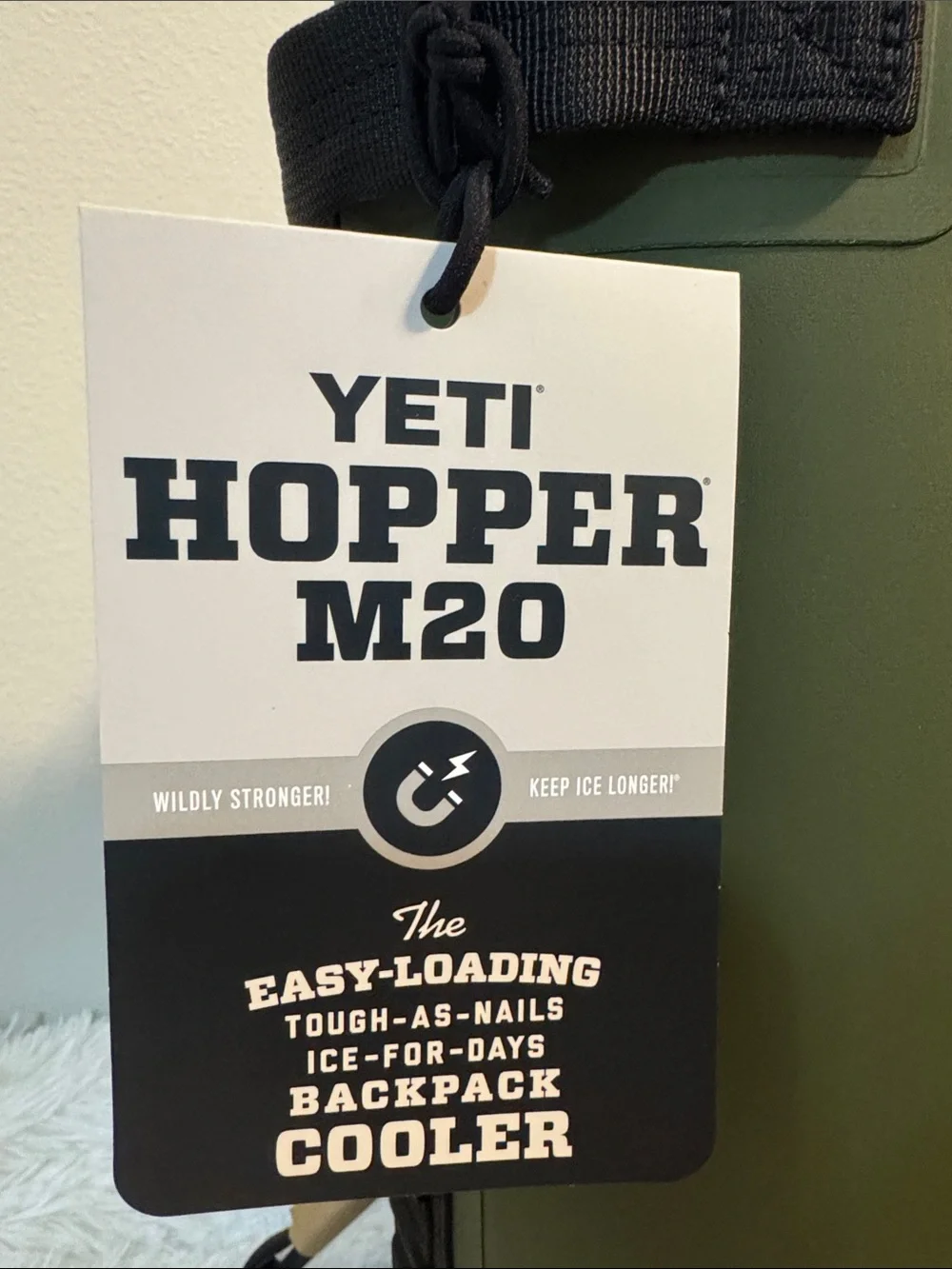 YETI Hopper M20 Soft Backpack Cooler - Color: Olive